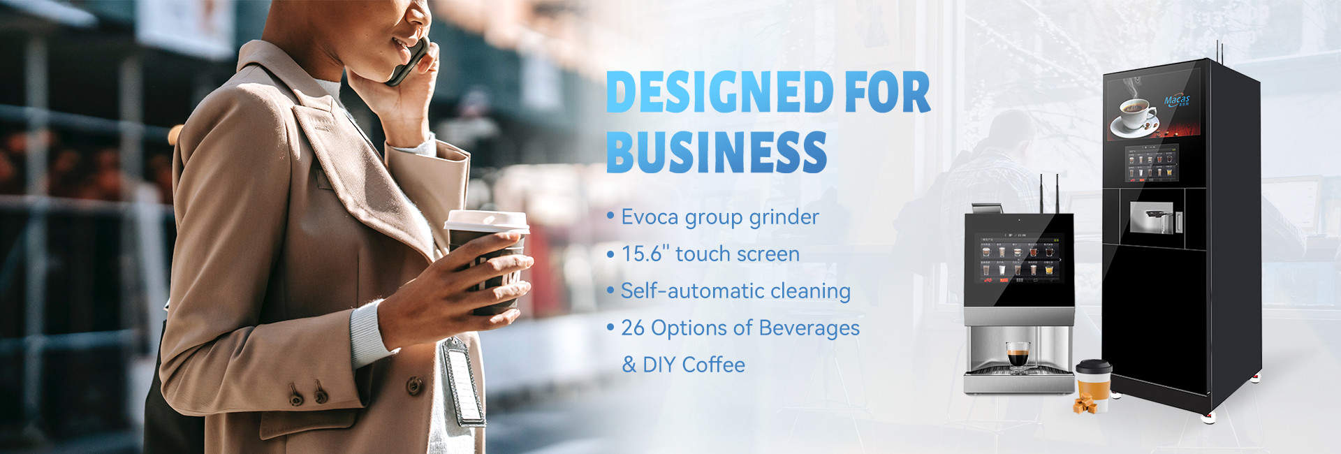 quality Commercial Coffee Vending Machine factory