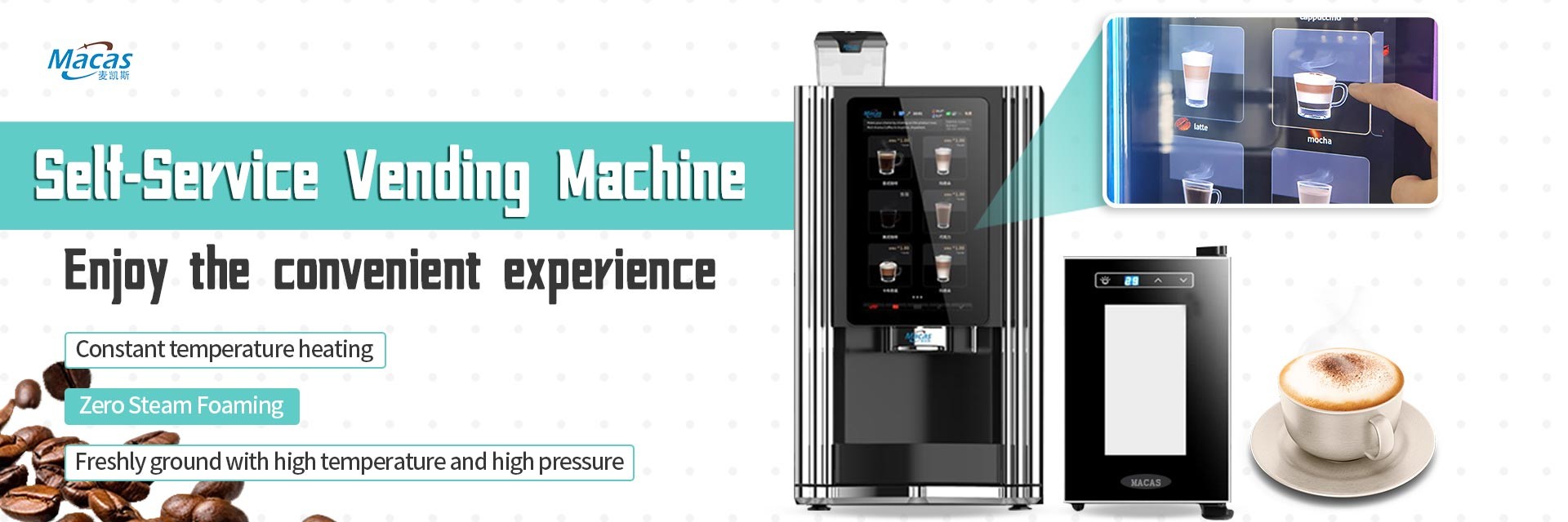 quality Commercial Coffee Vending Machine factory