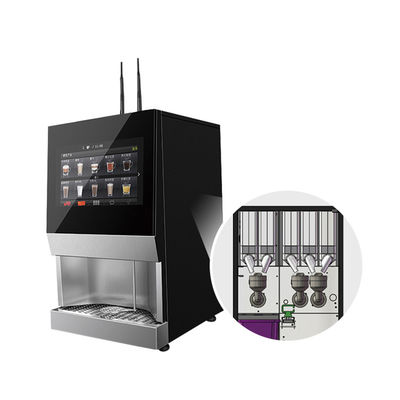 Buy Magnetic Pump Tabletop Instant Coffee Vending Machine For Restaurant online manufacture