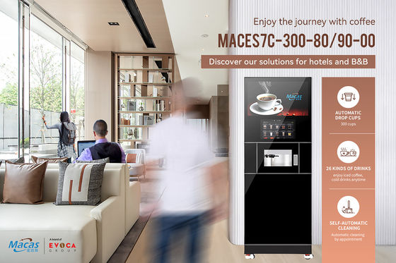 Buy Shopping Mall Self Service Commercial Coffee Machines Coin Bill Credit Card Payment online manufacture