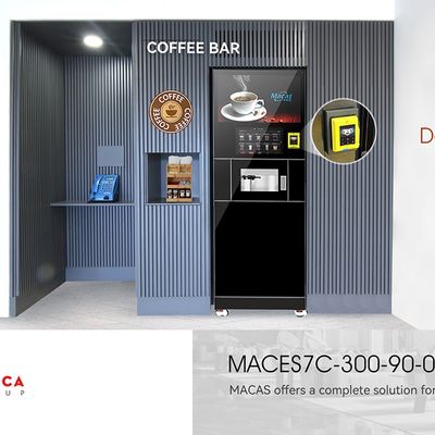Buy Subway Station Retail Commercial Coffee Machines With Touch Screen 15A online manufacture