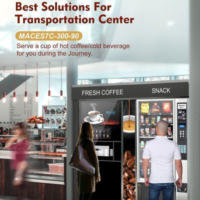 Buy Supply Commercial Floor Standing Coffee Machine Self Service Coffee Vending Machines online manufacture