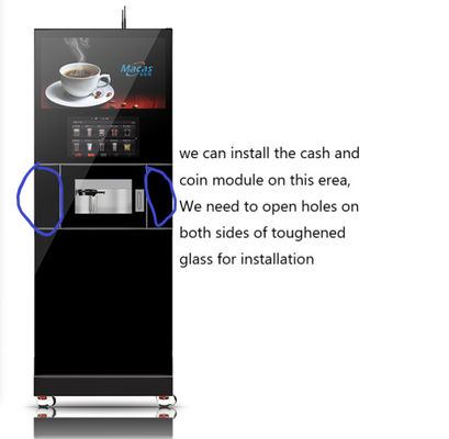 Buy EVOACAS Cappuccino Vending Machine Business Remote Control WIFI 4G online manufacture