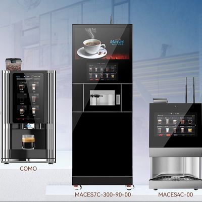 Buy Stainless Steel 304 Self Service Floor Standing Coffee Machine 220V 50Hz online manufacture