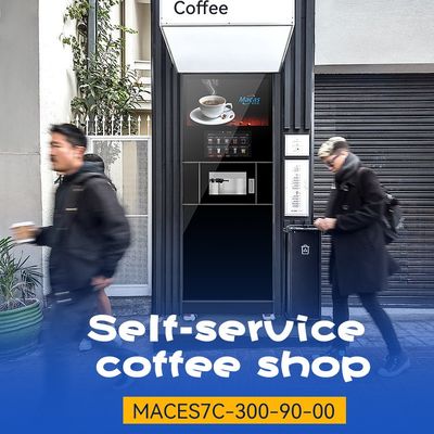 Macas Coffee Vendo Machine Automatic Coffee Machine Vending 220VAC Support IOT