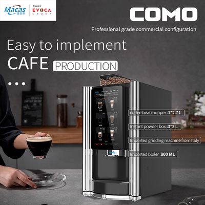 Buy Fresh bean to cup espresso coffee vending machine with 10 flavors online manufacture