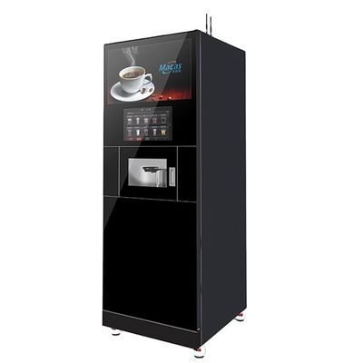Buy Freshly Ground Auto Cappuccino Vending Machine Free Standing With Cooler online manufacture