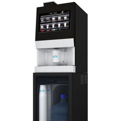 Buy 10 Flavor Tabletop Bean To Cup Coffee Vending Machine With 3 Canisters online manufacture