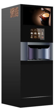 Buy MACAS Coffee Vendo Machine Cafe Vending Machine With 27inch Advertising Screen online manufacture