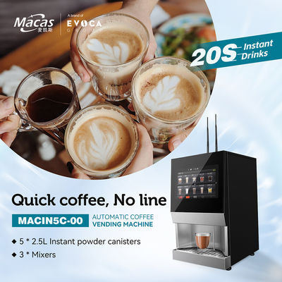 Buy Experience The Ultimate Convenience With Bean To Cup Coffee Vending Machine online manufacture