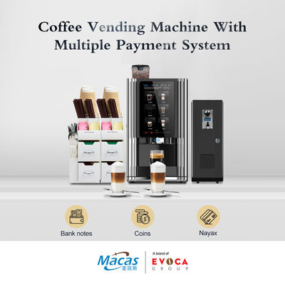 Buy Customizable Commercial Coffee Vending Machine with Touch Screen online manufacture