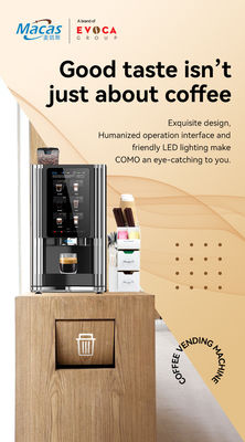 Buy Touch Screen Commercial Coffee Vending Machine for Cappuccino Latte Mocha online manufacture
