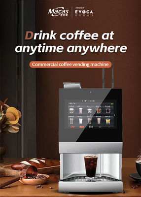Buy Commercial Bean To Cup Coffee Vending Machine With Built-in Grinder online manufacture
