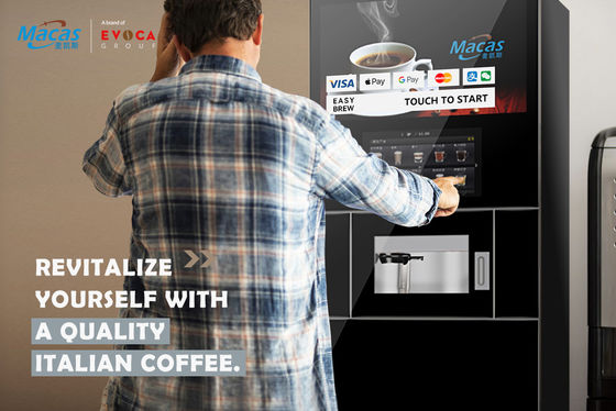 Buy Professional Factory Supply Floor Standing Coffee Machine With Imported Grinder online manufacture