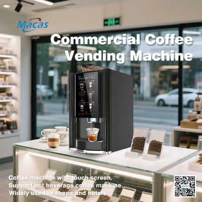 Buy Automatic Espresso Freshly Ground Coffee Vending Machine online manufacture