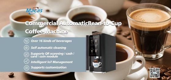 Buy 2000w Bean To Cup Coffee Vending Machine Built-in Grinder online manufacture