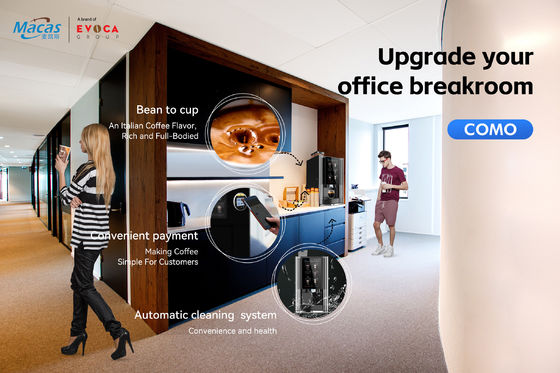 Buy Intelligent And Compact Bean To Cup Coffee Vending Machine For OCS Deployment By Evoacas online manufacture