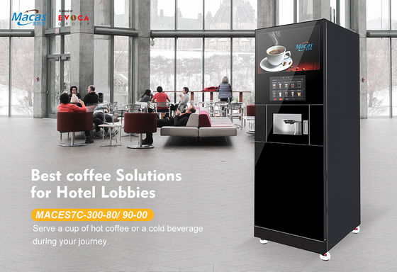 Good price Visible Window Commercial Floor Standing Coffee Machine For Subway Station online