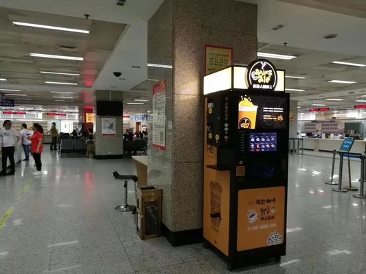Good price Tea Coffee Instant Coffee Vending Machine Coin Operated 2200W online