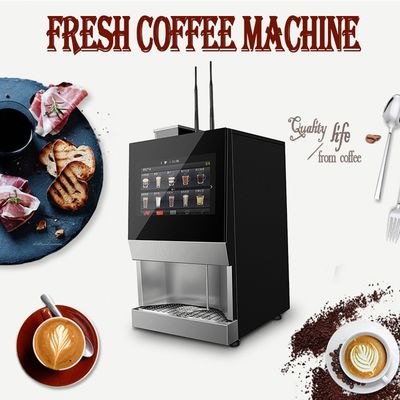 Good price 15.6inch Screen Table Top Bean To Cup Coffee Vending Machine With IOT Function online