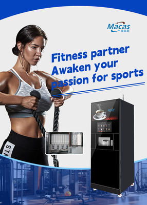 Good price GYM Supply Protein Shake Vending Machines With 27inch Advertising Screen online