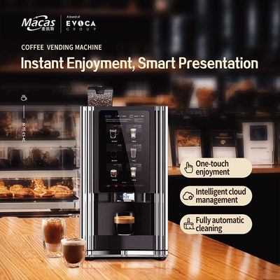 Good price 58kg Commercial Coffee Vending Machine Automatic Black Beverage Selection For And Convenience online