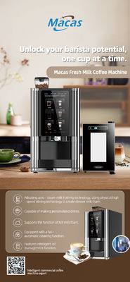 Good price Commercial Best Fresh Milk Coffee Vending Machine In Coffee Shop online