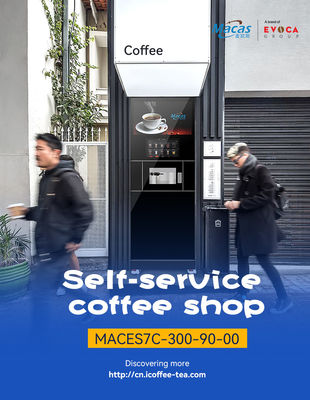 Good price Auto Self Service Espresso Coffee Vending Machines with 4G Internet online