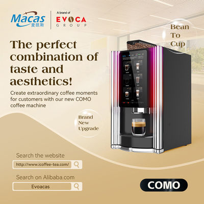 Convenient And Intelligent Bean To Cup Coffee Vending Machine For Office And HORECA Deployments