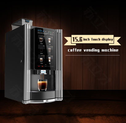 Good price 15.6 Inch Touch Screen Bean To Cup Coffee Vending Machine 300 Cups online